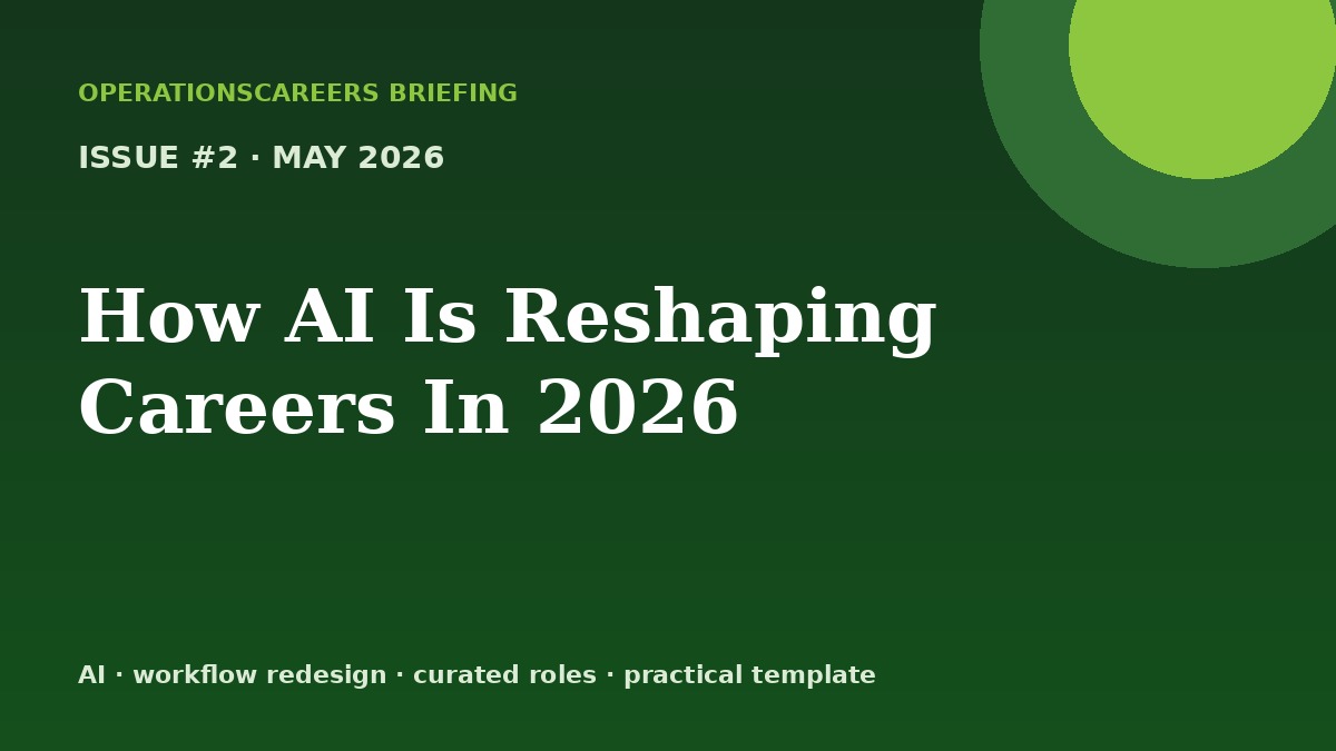 How AI is reshaping careers in 2026